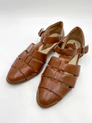 ORiental TRaffic オリエンタルトラフィック 定価7500円 グルカパンプス サンダル sizeLL/茶 ■◆レディース