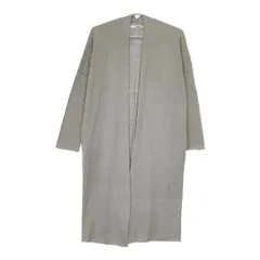 evam eva double covering robe E191K097 リネン混 ローブ ガウン 羽織 コート グレー レディース エヴァムエヴァ【中古】5-0714M∞のサムネイル