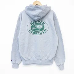 XL/古着 チャンピオン champion 長袖 スウェット パーカー メンズ トラック グレー 霜降り 26apr04