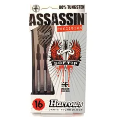 【未使用】Harrows ハローズ ダーツバレル ASSASSIN PRECISION 16gのサムネイル