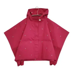 Mackintosh/Band of Outsiders 別注 ゴム引き ポンチョ アイレット スタッズ ポンチョ レッド レディース マッキントッシュ/バンドオブアウトサイダーズ【中古】5-1124M∞のサムネイル