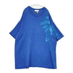 FACETASM PAINTED BIG SWEATER コットンビッグニット セーター ニット ブルー メンズ ファセッタズム【中古】5-1124M∞のサムネイル