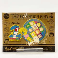 【未使用】スヌーピータウン 2周年 ピンバッジ 200個限定 ピンズ PEANUTS ピーナッツ
