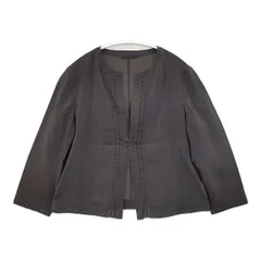 Mackintosh ノーカラー プリーツ ジャケット グレー レディース マッキントッシュ【中古】6-0221M∞のサムネイル