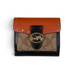 coach☆ジョージースモールウォレット COACH/コーチ ジョージー スモールウォレット 二つ折り財布