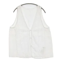 nest Robe クルーニーレースベスト 定価29700円 01251-1103 ベスト 25SS ホワイト レディース ネストローブ【中古】6-0227M♪のサムネイル