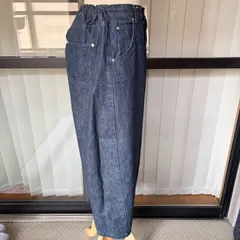 極美品 journalstandard luxe 11oz ワークデニムパンツ 5ポケット 日本製 コットン100% ゆるシルエット テーパード カジュアル ナチュラル ベーシック 着回し 定番 ボトムス 春夏秋冬 M レディース ベイクルーズのサムネイル