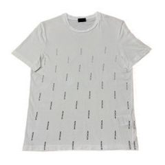 モンクレール ラバーワッペン ホワイト M Tシャツ 国内正規品 5S441 
