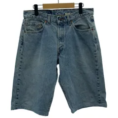 【中古】　Levi's　ハーフパンツ　90s vintage　90年代　OLD　97年製　565　刻印511　短パン　ジップフライ　デニム　無地　古着　/7036