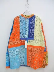 Children of the discordance/COTDSH-116/VINTAGE BANDANA PATCHWORK SHIRT PO/パッチワークシャツ/新品/定価72000円【中古】【メンズ】1-0624M♪のサムネイル