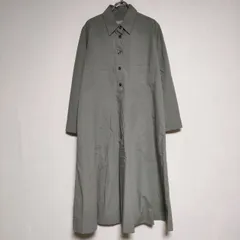 MARGARET HOWELL 578-1258002 SOFT COTTON 定価75900円 プルオーバードレス ワンピース 2021 sage グリーン レディース マーガレットハウエル【中古】4-0401M∞