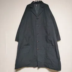 OLDMAN'S TAILOR BIRD MARK 38 R&D.M.Co- コットン チェック コート グリーン ネイビー レディース オールドマンズテーラー【中古】4-0819M∞のサムネイル