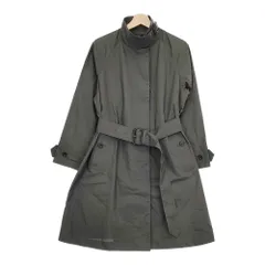 MARGARET HOWELL 578-4112003 サイズ1 PROOFED COTTON COATING コート 24SS チャコールグレー レディース マーガレットハウエル【中古】4-1031M♪のサムネイル