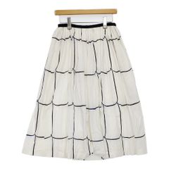 美品 DRAWER RESORT2 カットジャカード ギャザー ロング スカート