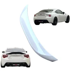 86 ZN6 BRZ ZC6 純正スポイラー リアウイング ホワイト トヨタ 86 ZN6 スバル BRZ ZC6 光沢 艶あり黒 ブラック リアスポイラー