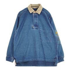 KAPITAL KOUNTRY BORO ヴィンテージ加工 ラガーシャツ - メルカリ