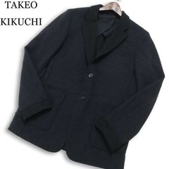 テーラードウールツイードジャケット TAKEO KIKUCHI ブラウン - メルカリ