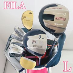 初心者必見☆レディース ゴルフクラブセット☆FILA フィラ☆キャディ