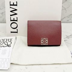 ✨極美品✨LOEWE 三つ折り アナグラム トライフォールド スタッズ