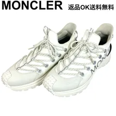 【返品OK】MONCLER モンクレール Trailgrip Lite 2 トレイルグリップ ライト２ 41.5 ホワイト 靴 メンズ スニーカー 箱 保存袋【D467901249402ミ2604】のサムネイル