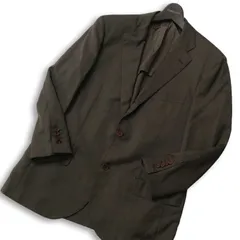 RING JACKET リングヂャケット 通年 背抜き シルク混★ テーラード ジャケット 日本製 Sz.48 メンズ
