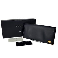 美品 ダンヒル dunhill 長財布 レザー 黒 13-26050120 - メルカリ