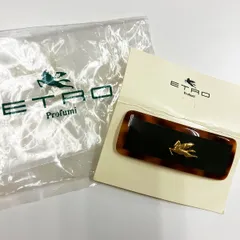 ETRO　エトロ　ペガサスモチーフ　バレッタのサムネイル