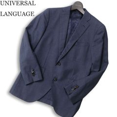 美品□ユニバーサルランゲージ REDA□ウインドペン格子柄 テーラード