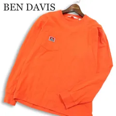 BEN DAVIS ベンデイビス 通年 ロゴ★ 長袖 カットソー ロンTシャツ Sz.M メンズ