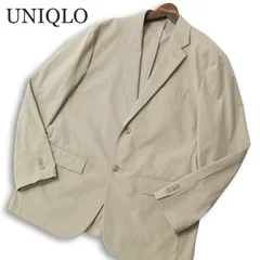 24SS★ UNIQLO ユニクロ 通年 感動ジャケット★ アンコン テーラード ジャケット Sz.XL メンズ 大きいサイズ