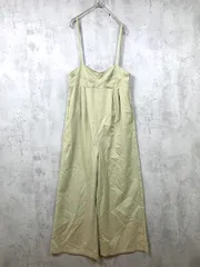 THE YOn ザヨン TY24175 コルセットデザインキャミ サロペット オーバーオール sizeF/サンドベージュ ■◆レディース