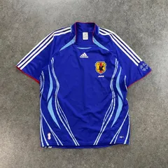 ドイツW杯モデル 2006年 adidas アディダス サッカー 日本代表 サムライブルー ユニフォーム ホーム 刺繍 レプリカ XO 818189