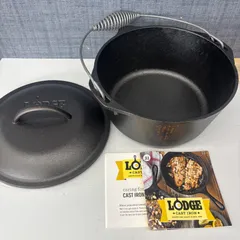 LODGE ロッジ 5クォート 4.7L 鋳鉄製 ダッチオーブン 箱付きのサムネイル