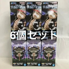 未開封 ONE PIECE メガワールドコレクタブルフィギュア バーソロミュー・クマ 父の拳 他 フィギュア 6個セット SF4F19 c099