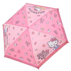 新品未使用 ハローキティ 晴雨兼用 折りたたみ傘 サンリオ ワンタッチ 