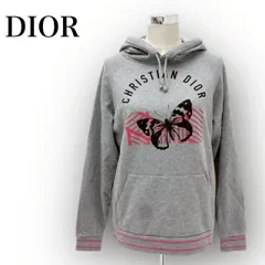 Christian Dior(クリスチャンディオール) パーカー コットン グレー ユニセックス M【中古】のサムネイル