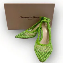 Gianvito Rossi ジャンビトロッシ　パンプス　サンダル　グリーンのサムネイル