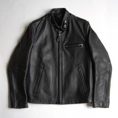 Schott N.Y.C. シングルライダース レザー 黒 - メルカリ