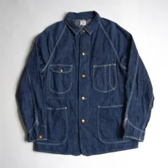【美品/濃紺】orSlow 【50s デニム カバーオール ジャケット】2 オアスロウ 26040647