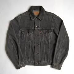 【雰囲気抜群/90s】 LEVI'S 【70505-0257/先染めブラックデニムジャケット 】38 リーバイス 90年代 26040682