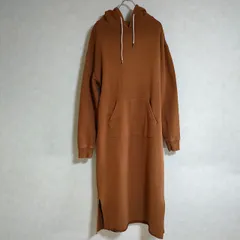 UNITED ARROWS A DAY IN THE LIFE フード付き スウェット マキシワンピース カットオフ ワンピース ブラウン レディース ユナイテッドアローズ【中古】4-0208M△のサムネイル