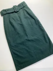 SENSE OF PLACE by URBAN RESEARCH チェックアイラインスカート スカート size36/緑  ■◇レディース