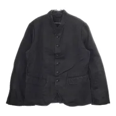 R&D.M.Co- コットン リネン バンドカラー シャツジャケット ジャケット ブラック レディース オールドマンズテーラー【中古】5-0101M∞のサムネイル