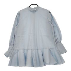 新品タグ付 A_design tokyo 五分袖 ブラウス ブルー サイズ1 - メルカリ