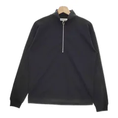 MONKEY TIME TC/PONTI HALF ZIP ハーフジップカントソー 定価7480円 8312-113-0887 カットソー ブラック メンズ モンキータイム【中古】5-0119M♪のサムネイル