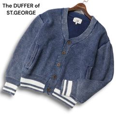 Duffer インディゴショールカーディガン 美品】The DUFFER of St.GEORGEショールカラー インディゴ - メルカリ