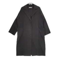 evam eva コットン E181T035 コート ブラック レディース エヴァムエヴァ【中古】5-0402M∞のサムネイル