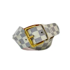 LOUIS VUITTON(ルイ・ヴィトン) ベルト ホワイト メンズ【中古】