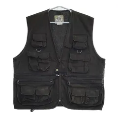 Rothco UNCLE MILTY TRAVEL VEST ユーティリティ ベスト ブラック メンズ ロスコ【中古】5-0705M∞