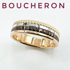 人気🌻BOUCHERON キャトル イエローゴールド リング 69 約29号 Yのサムネイル